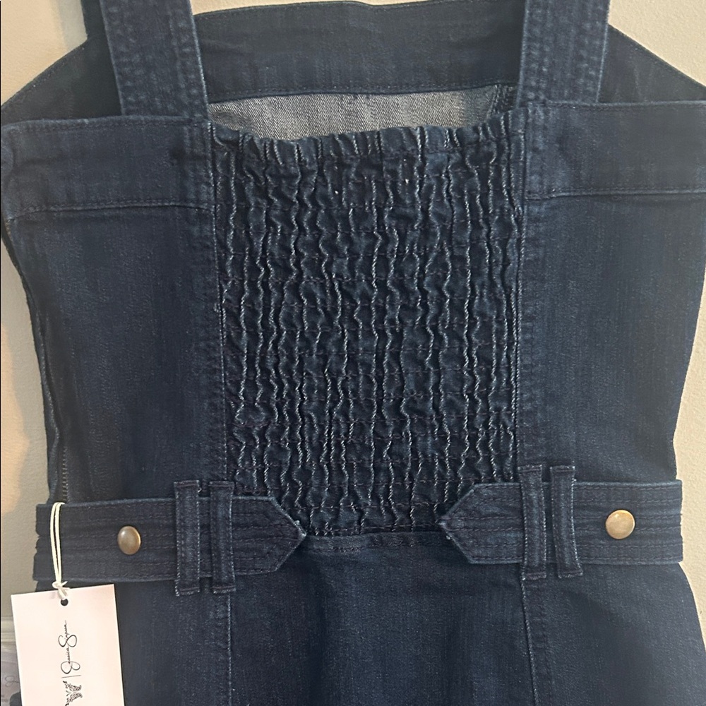 Jessica Simpson Dark Blue Denim Dress - Picture 6 of 7